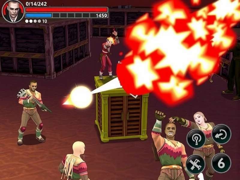 Inferno Edge Conflict Gameplay Screenshot Inferno Edge Conflict Gameplay Screenshot